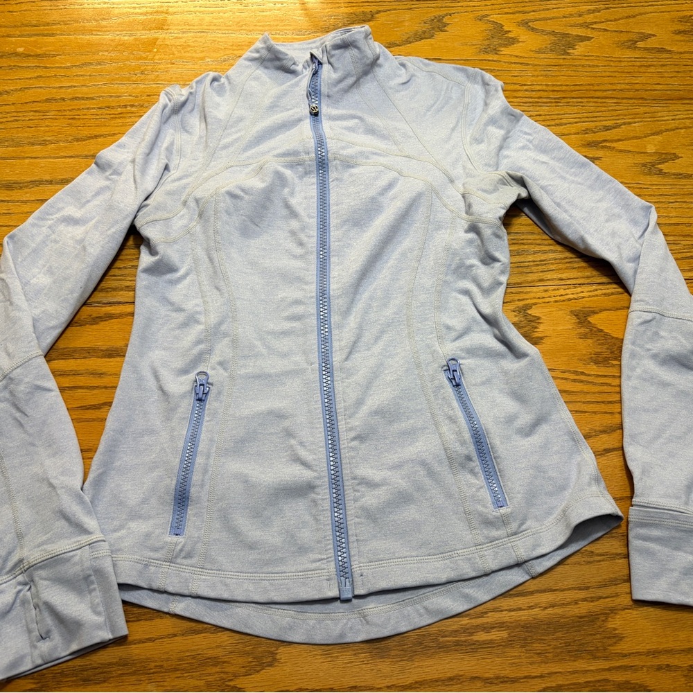 Lululemon Athletica Soft Gray Utility Jacket